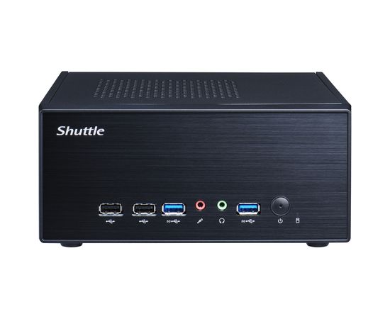 Stacionārais dators Shuttle Shuttle XP slim XH610G2 barebone melns Intel H610 LGA 1700 Personālie datori