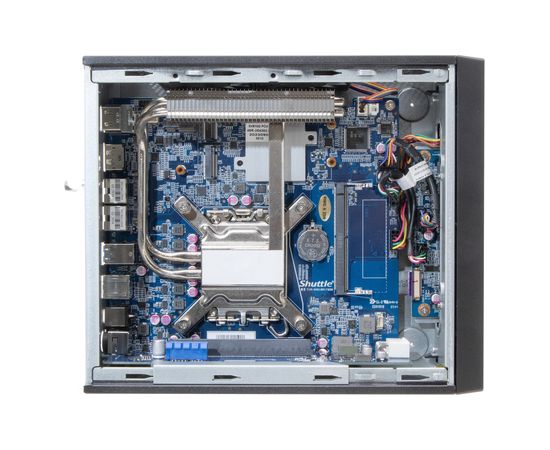Stacionārais dators Shuttle Shuttle XP slim XH610G2 barebone melns Intel H610 LGA 1700 Personālie datori