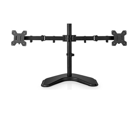 Nedis MMDOSD110BK Galda monitora stiprinājums 2 ekrāniem 15–32" 75 x 75/100 x 100 (pilna kustība) TV un monitoru stiprinājumi, kronšteini