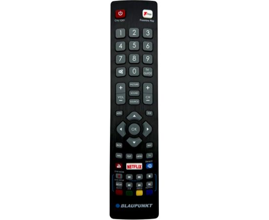 Blaupunkt LXRMC001 TV oriģinālā tālvadības pults priekš SHARP/BLAUPUNKT SMART, NETFLIX, YOUTUBE TV pultis