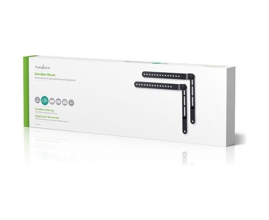 Nedis SBMT10BK TV skaņas joslas stiprinājums TV un monitoru stiprinājumi, kronšteini