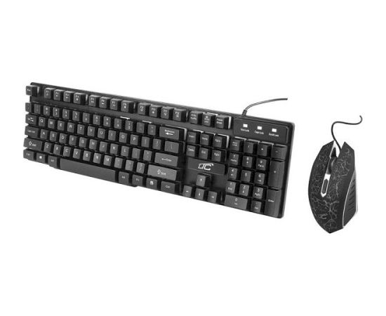 Lamex LXKM203 3in1 Игровой комплект для компьютера (мышь, клавиатура, коврик) Клавиатуры