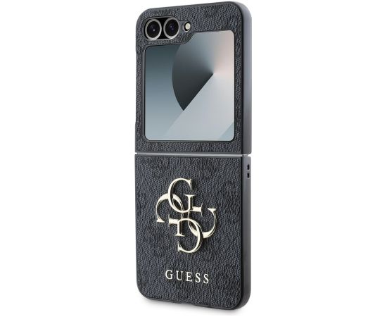 Guess PU 4G Metal Logo Case Защитный чехол для Samsung Galaxy Z Flip 6 / 7 FE Чехлы - альтернативные