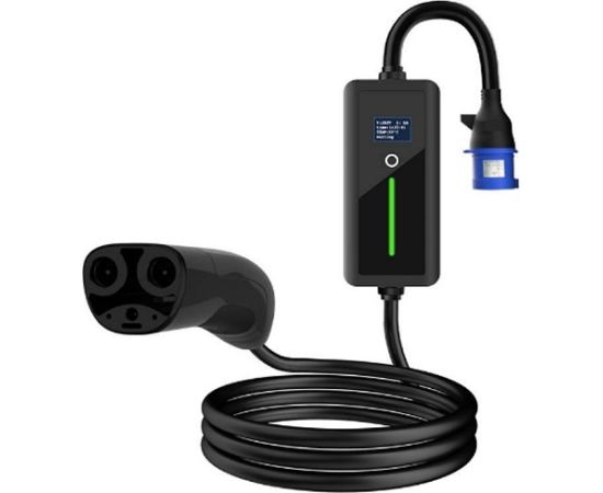 Hismart EV portable charger TESLA NACS - CEE, 6-32A, 7kW, 1-phase, 5m Elektro Auto lādēšanas piederumi