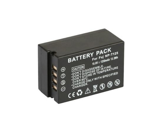 Extradigital FUJIFILM NP-T125 Battery, 1250mAh Baterijas un akumulatori