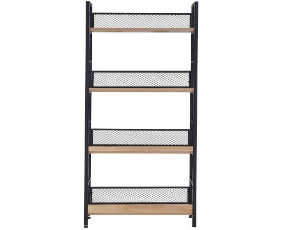 Plaukts HECTOR 60x28xH121cm, osis/melns Jaunumi -Dārzam