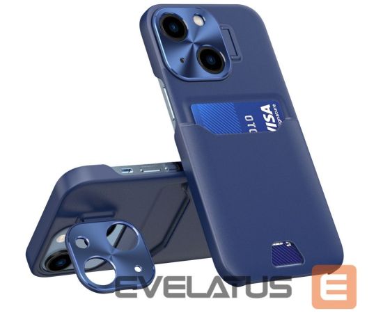 iLike   iPhone 14 Magsafe case + wallet case Dark Blue Чехлы - альтернативные