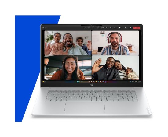 HP OmniBook 3 17-dp0006nwx Ryzen 5 40 17.3"FHD IPS 300nits AG 8GB LPDDR5 SSD256 Radeon 610M Graphics Cam1080p 41Wh NoOS Glacier Silver 2Y Ноутбуки