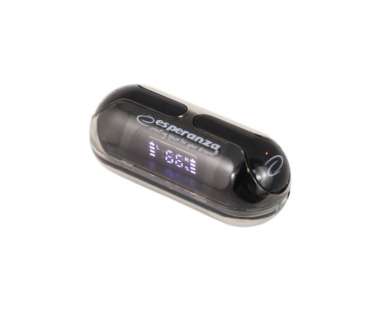 Esperanza EH239K Bluetooth In-Ear Headphone TWS Black Bluetooth austiņas