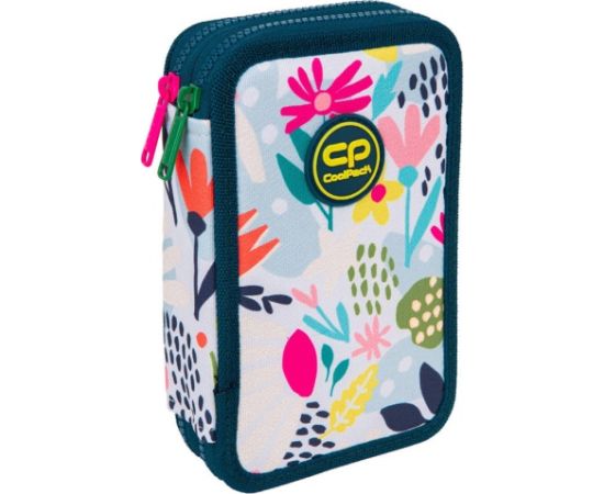 Double decker school pencil case with equipment CoolPack Jumper 2 Sunny Day Mugursomas
