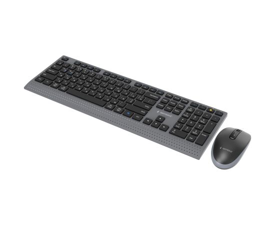 KEYBOARD +MOUSE WRL CYRILLIC/BK KBS-WPS-02-CYRL GEMBIRD Клавиатуры