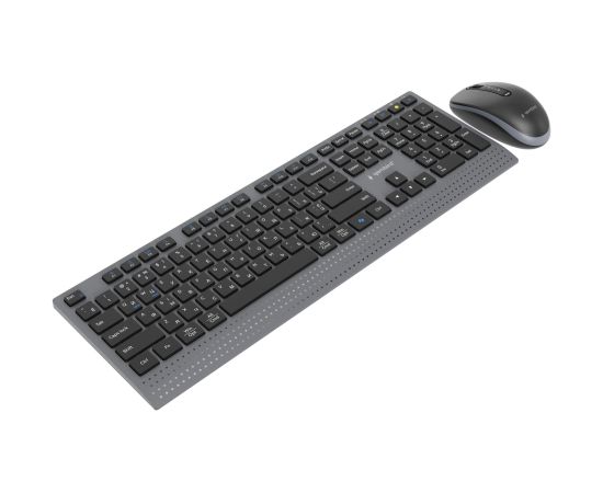 KEYBOARD +MOUSE WRL CYRILLIC/BK KBS-WPS-02-CYRL GEMBIRD Клавиатуры