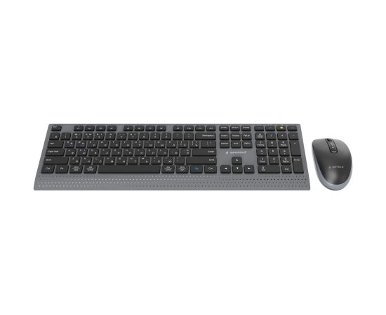 KEYBOARD +MOUSE WRL CYRILLIC/BK KBS-WPS-02-CYRL GEMBIRD Клавиатуры