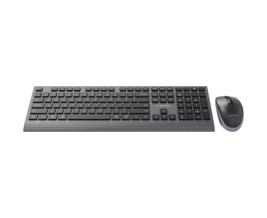 KEYBOARD +MOUSE WRL ENG/BK KBS-WPS-02 GEMBIRD Klaviatūras