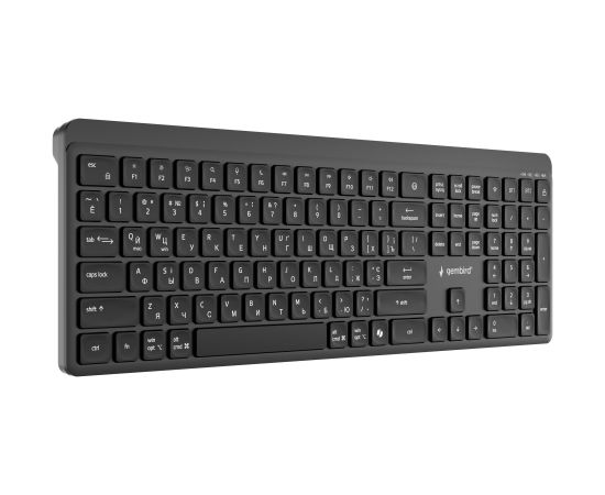 KEYBOARD WRL SLIM BT CYRILLIC/KB-WPS-03-CYRL GEMBIRD Клавиатуры