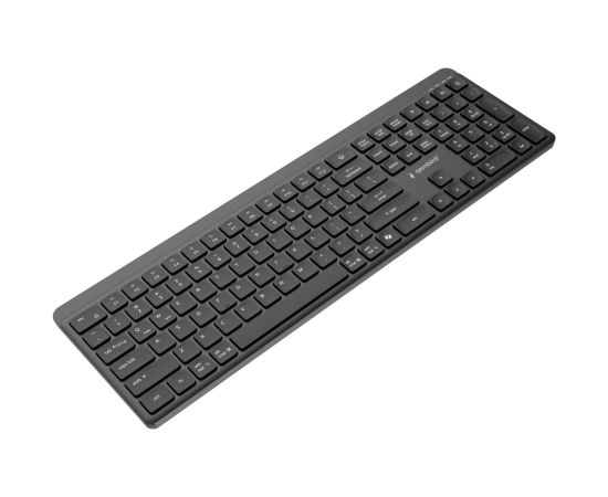 KEYBOARD WRL SLIM 2.4G+BT US/KB-WPS-03 GEMBIRD Клавиатуры