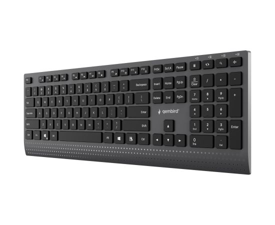 KEYBOARD MULTIMEDIA USB ENG/BLACK KB-MCH-06 GEMBIRD Клавиатуры