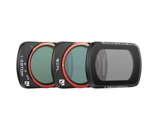 Freewell Osmo Pocket 4/3 Xtra Muse Filter Set Sporta kameru aksesuāri
