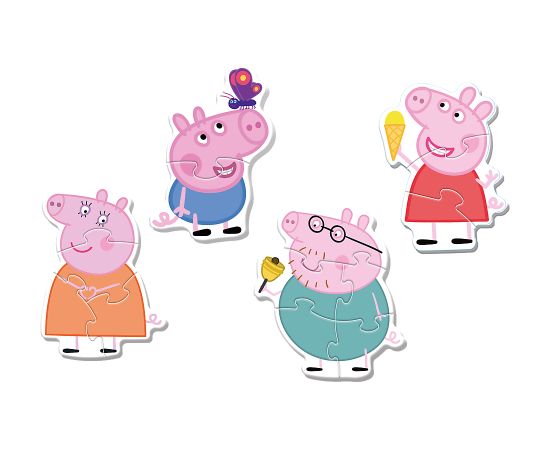 TREFL PEPPA PIG Puzle mazuļiem Peppa Puzles