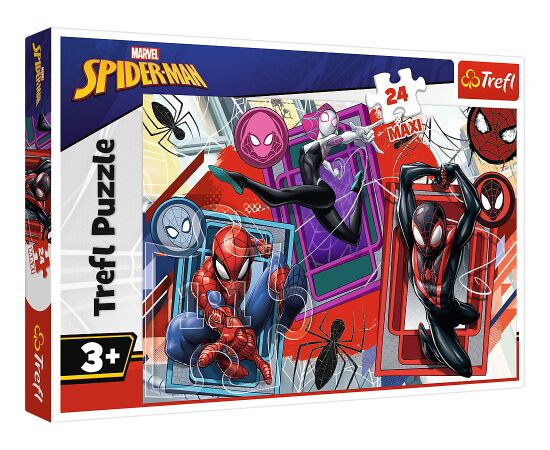 TREFL SPIDER-MAN Puzle Spiderman, 24 gab. Puzles