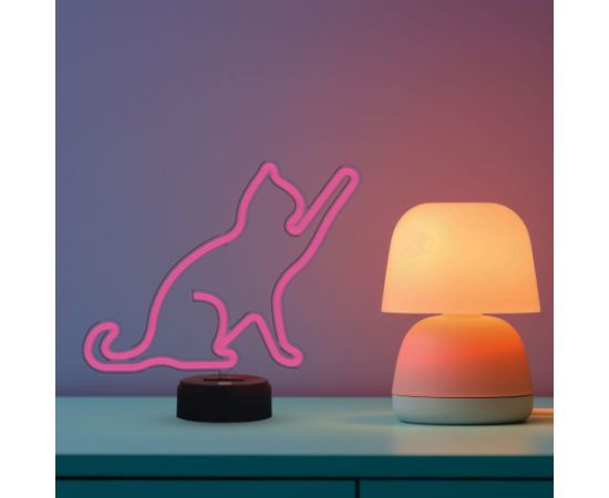 Manta SNL80PK LED lamp Light decoration Cat 2 pink Jaunumi, Bērnu preces