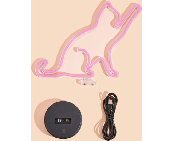 Manta SNL80PK LED lamp Light decoration Cat 2 pink Jaunumi, Bērnu preces