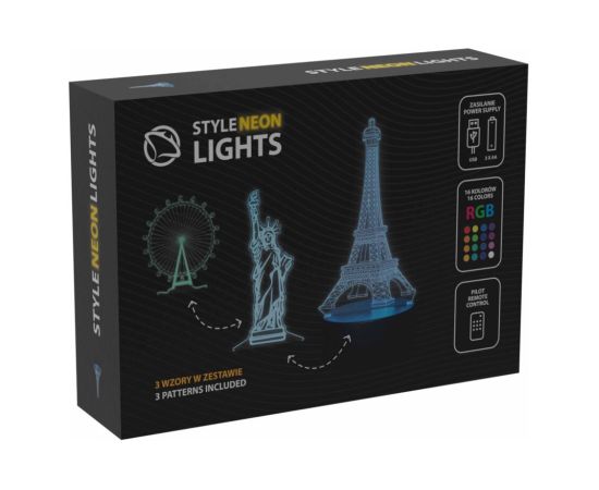 Manta SNL125RGB LED lamp Light decoration Buildings RGB 3D Jaunumi, Bērnu preces