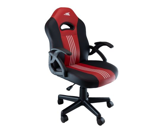 Baracuda ABALONE-B/R Gaming Chair, Black/Red Biroja krēsli