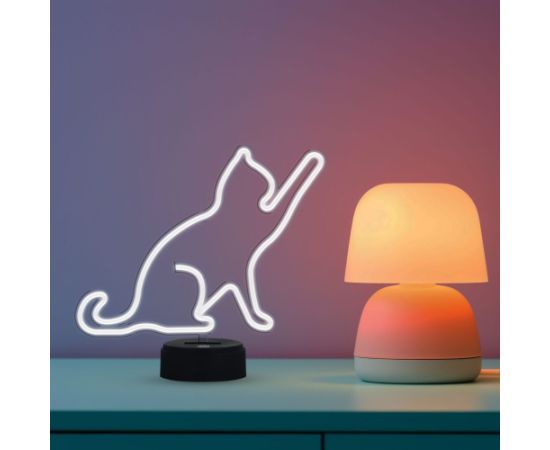 Manta SNL80WH LED lamp Light decoration Cat 2 white Jaunumi, Bērnu preces