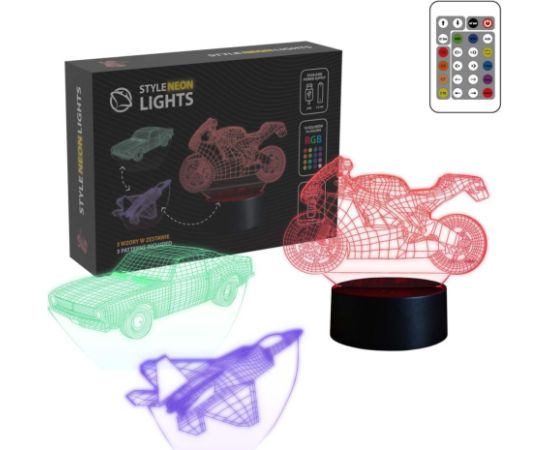 Manta SNL121RGB LED lamp Light decoration Vehicles 2 RGB 3D Jaunumi, Bērnu preces