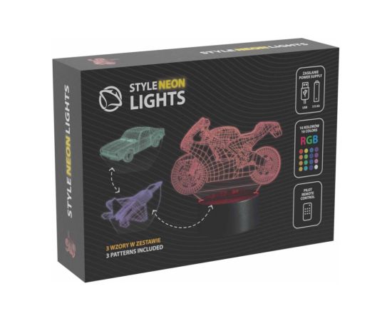 Manta SNL121RGB LED lamp Light decoration Vehicles 2 RGB 3D Jaunumi, Bērnu preces
