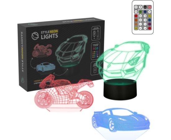Manta SNL120RGB LED lamp Light decoration Vehicles 1 RGB 3D Jaunumi, Bērnu preces