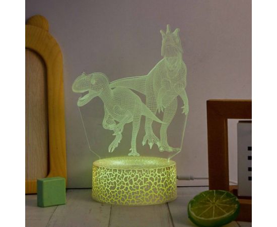 Manta SNL117RGB LED lamp Light decoration Dinosaurs RGB 3D Jaunumi, Bērnu preces