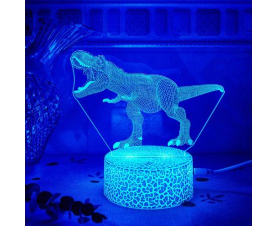Manta SNL117RGB LED lamp Light decoration Dinosaurs RGB 3D Jaunumi, Bērnu preces
