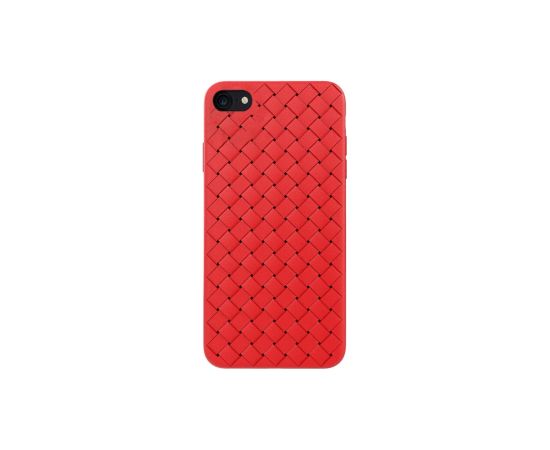 Devia Woven Pattern Design Soft Case iPhone SE2 red Чехлы - альтернативные