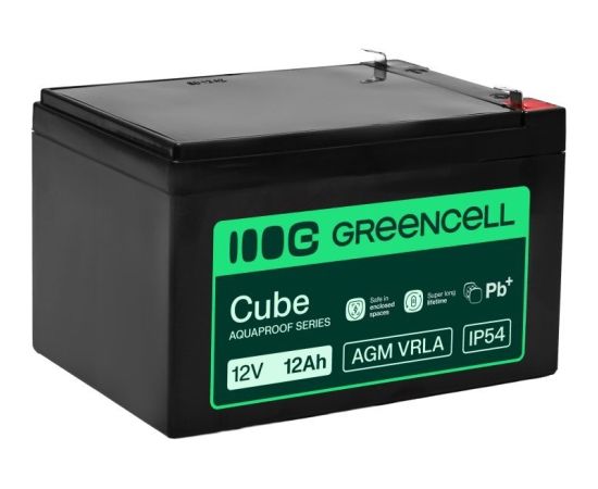 Akumulators Green Cell AGM VRLA 12V 12Ah  (151x98.5x95mm) Jaunumi - Datori