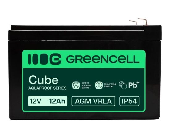 Akumulators Green Cell AGM VRLA 12V 12Ah  (151x98.5x95mm) Jaunumi - Datori