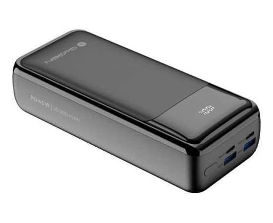 Powerbank GoGen PB300002B 30000 mAh PD 65W 2xUSB+C Jaunumi - Datori