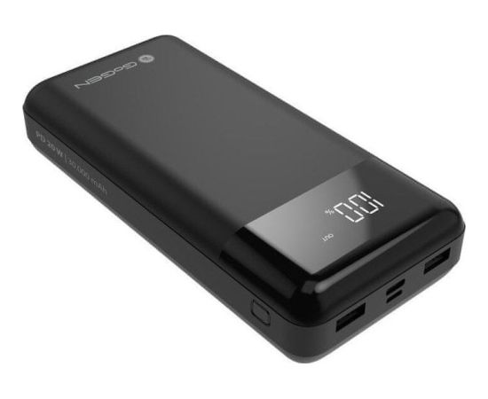 Powerbank GoGen PB300001B 30000 mAh Jaunumi - Datori