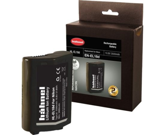 HÄhnel Akumulators Hähnel Battery Nikon HL-EL18d / EN-EL18D Jaunumi - Datori