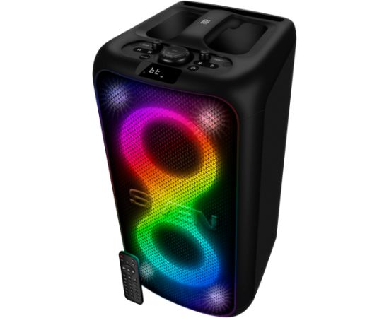 2.0 portable speaker SVEN PS-960, black, power output 2x80W (RMS), TWS, Bluetooth, FM, USB, LED-display, lithium battery Беспроводные колонки