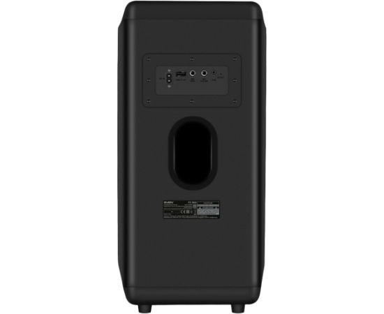 2.0 portable speaker SVEN PS-960, black, power output 2x80W (RMS), TWS, Bluetooth, FM, USB, LED-display, lithium battery Беспроводные колонки