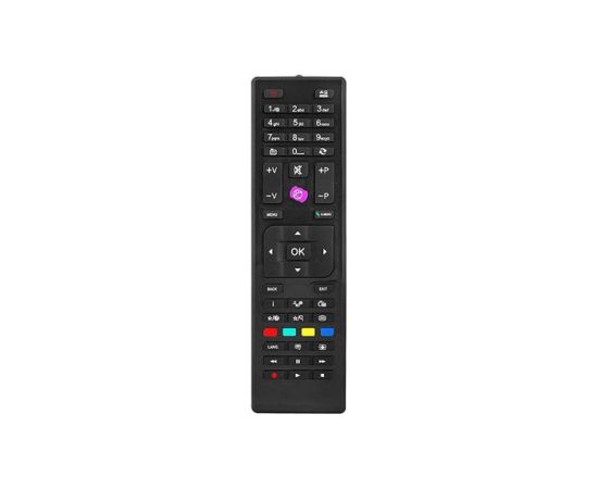 HQ LXP4870 TV pults Vestel / Finlux / Hyndai / Telefunken / RC4870 / Melna TV pultis