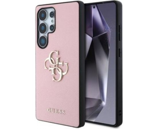 Guess GUHCS25LPGT4MBP Aizmugurējais Apvalks priekš Samsung Galaxy S25 Ultra Neoriģinālie Maciņi
