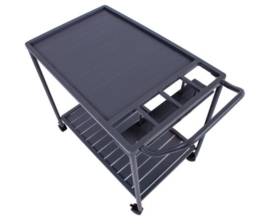 Тележка сервировочная MAGIC 88x44xH80см, тёмно-серая Dārza galdi