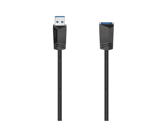 Hama Extension Cable, USB-A 3.0 extension, 1,5 m, black - Cable Dažādi vadi