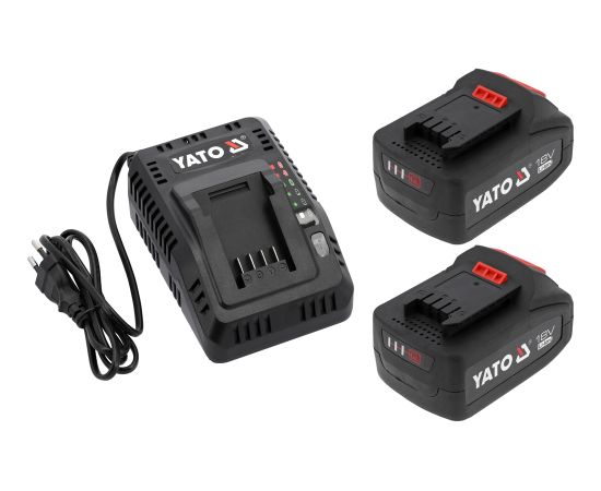 Piederumu komplekts Yato YT-828510; 18 V; 2x4,0 Ah akum. Аккумуляторы
