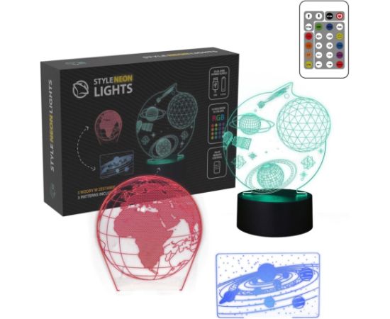 Manta SNL118RGB LED lamp Light decoration Kosmos RGB 3D Jaunumi, Bērnu preces