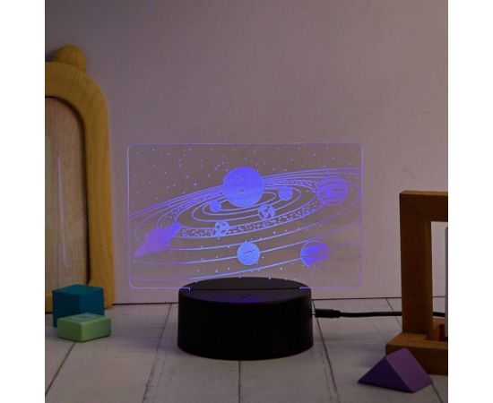 Manta SNL118RGB LED lamp Light decoration Kosmos RGB 3D Jaunumi, Bērnu preces