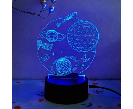Manta SNL118RGB LED lamp Light decoration Kosmos RGB 3D Jaunumi, Bērnu preces